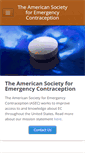 Mobile Screenshot of americansocietyforec.org